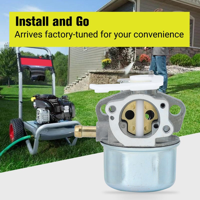 Butom 698055 694203 Carburetor for Brigs 121602 121607 121612 690152 694203 698055 Engines Craftsman Pressure Washer 697029 690610 Air Filter Tune Up Kit - Image 4